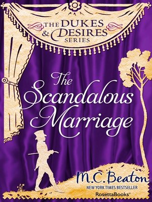 cover image of The Scandalous Marriage